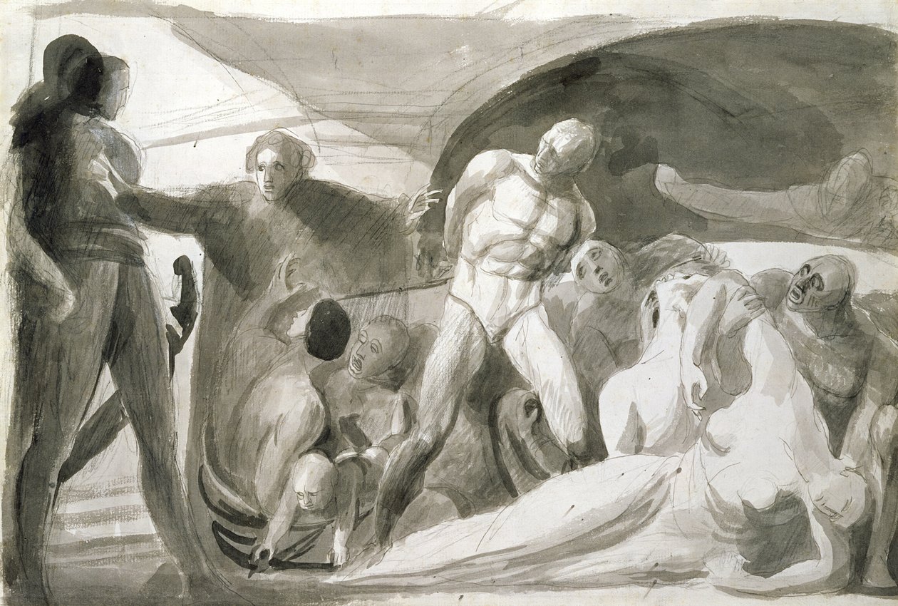 Howard besucht ein Lazarett von George Romney