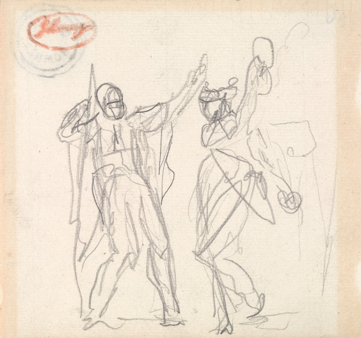Jephta und seine Tochter von George Romney
