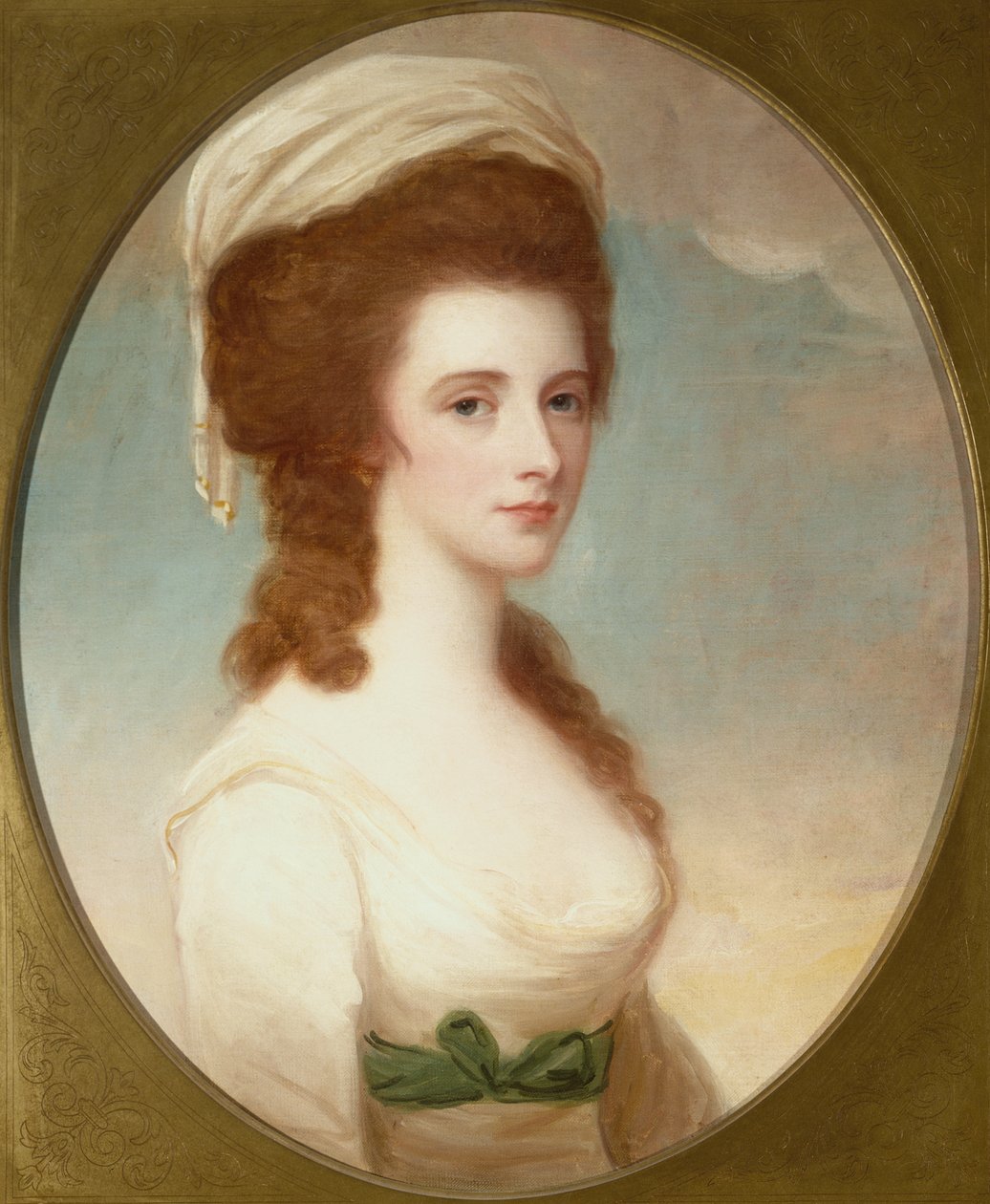 Porträt von Miss Mariah Copley von George Romney