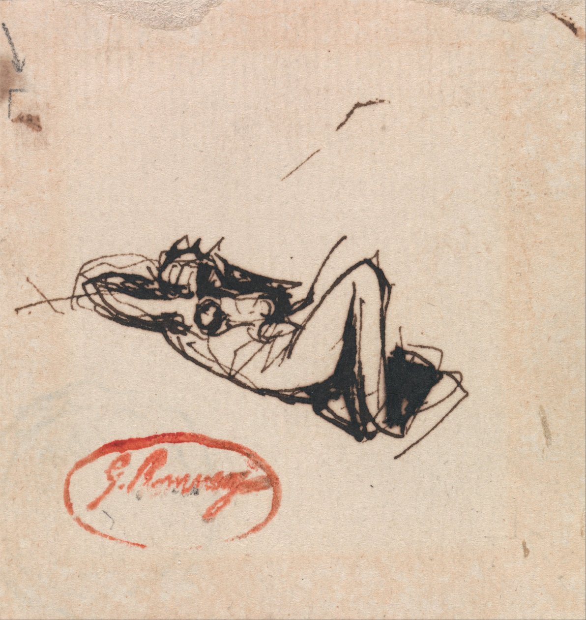 Liegende Figur von George Romney