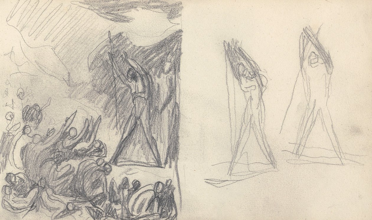 Skizzenbuchzeichnung von George Romney