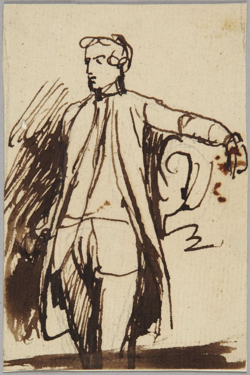 Stehende männliche Figur von George Romney
