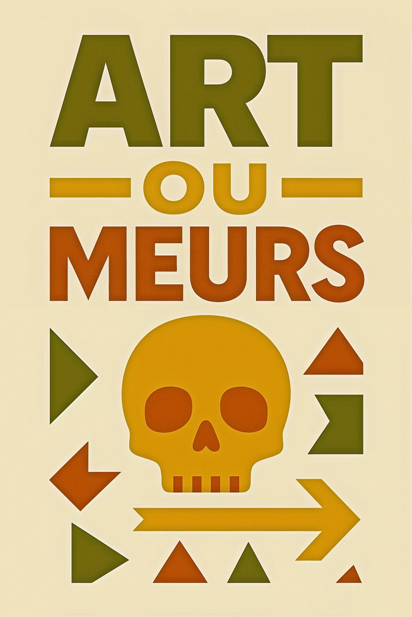 Art or Die-French, 2024 von George Rosaly