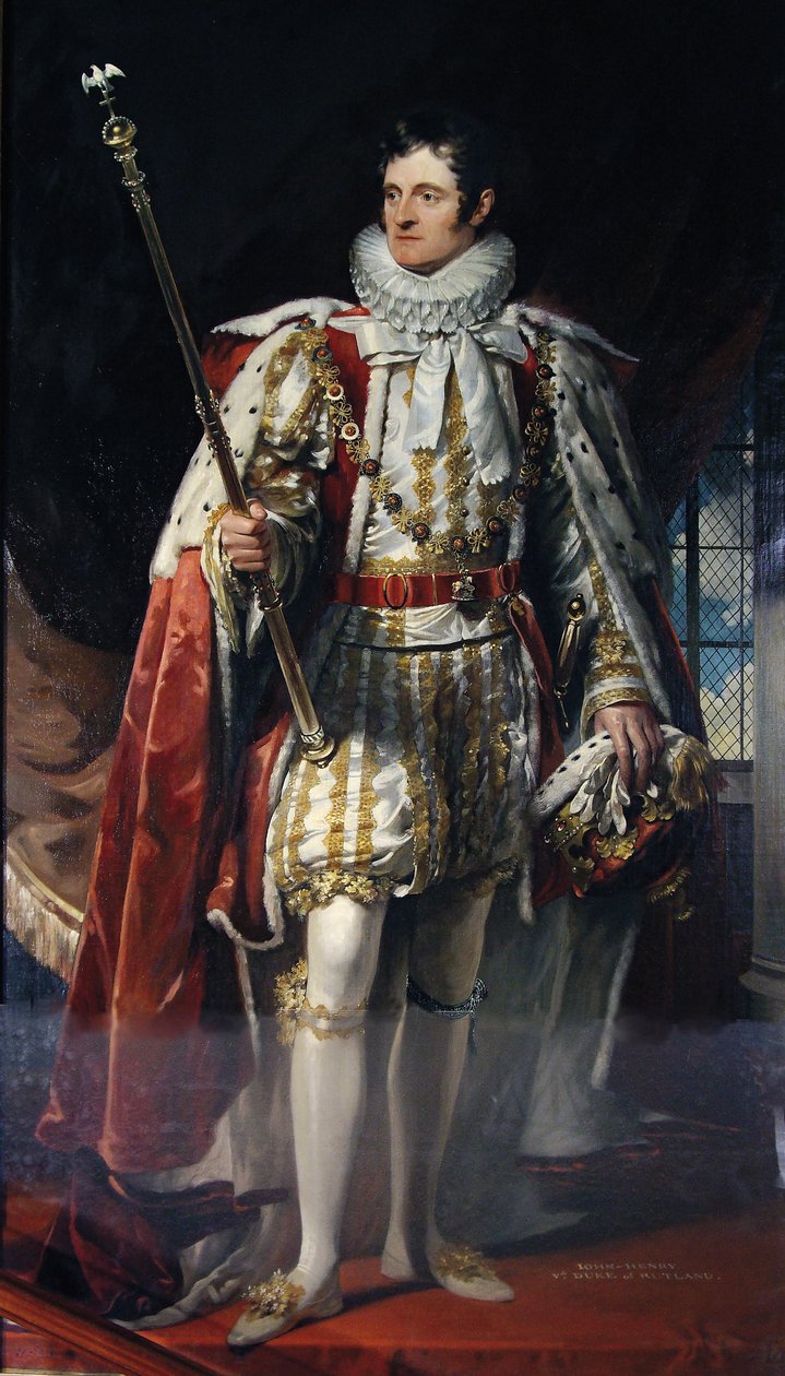 John Henry, 5. Herzog von Rutland, 1820 von George Sanders