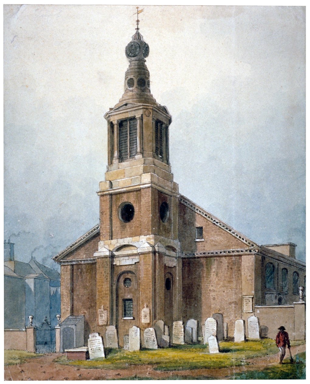 Kirche St. Anne, Dean Street, Soho, London von George Shepherd