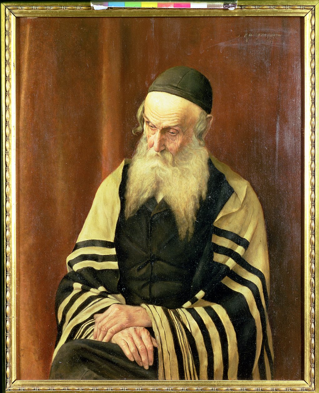Ein aschkenasischer Rabbi von Jerusalem von George Sherwood Hunter