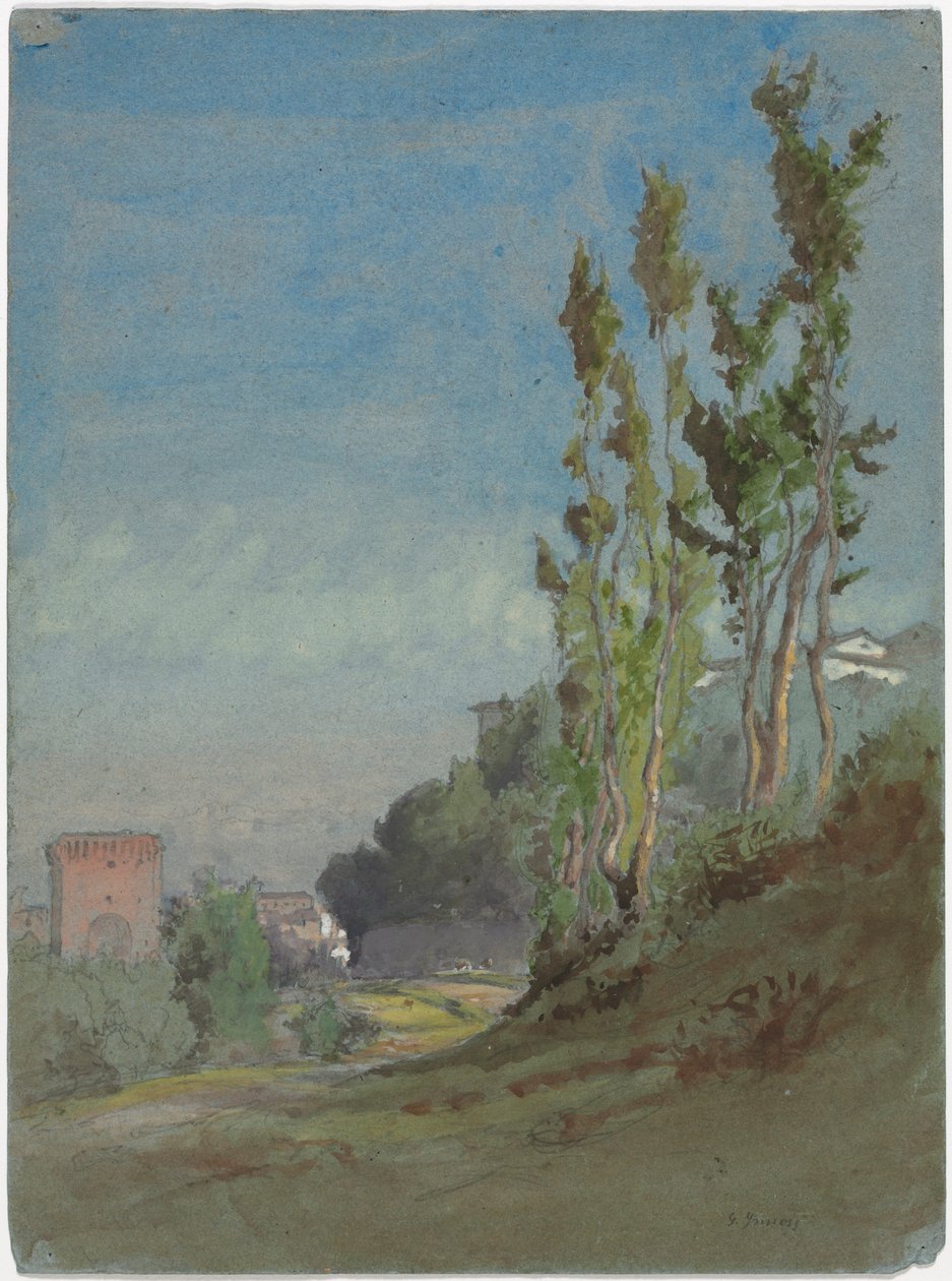 Albano, Italien von George Snr. Inness