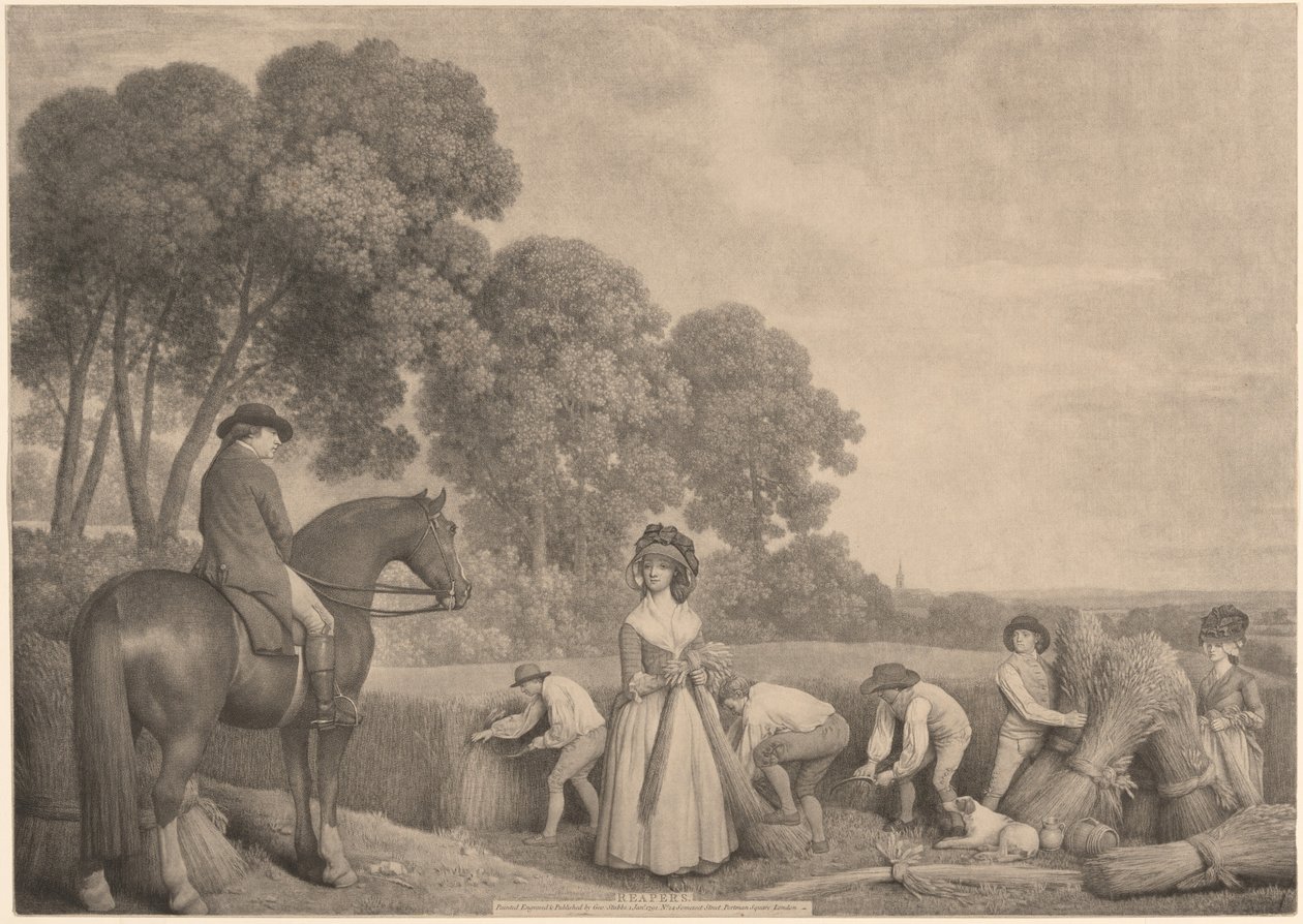 Schnitter von George Stubbs