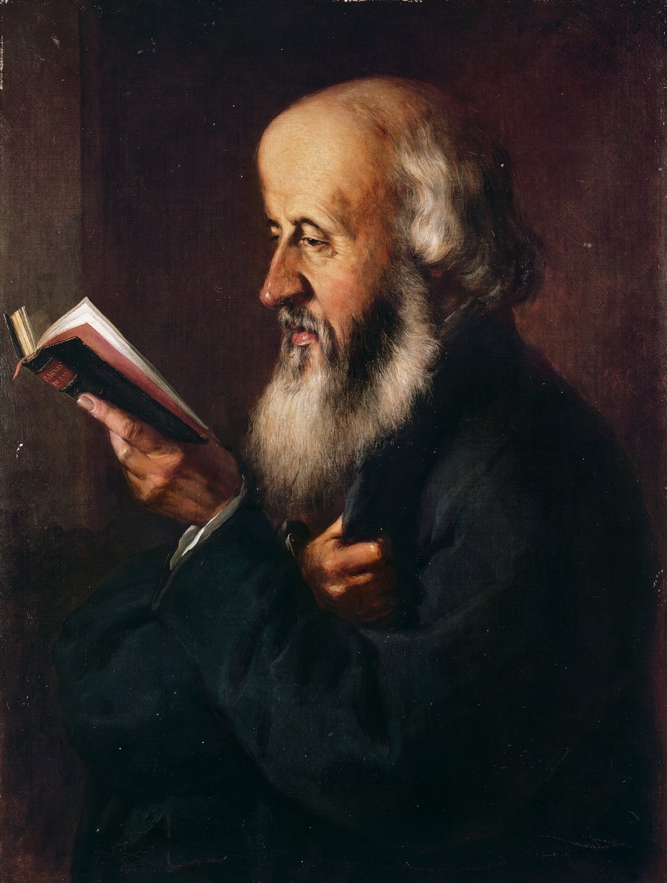 Porträt von William Barnes (Rushay, Winterborne-1801) von George Stuckey