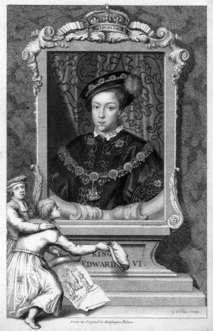 Edward VI., König von England von George Vertue