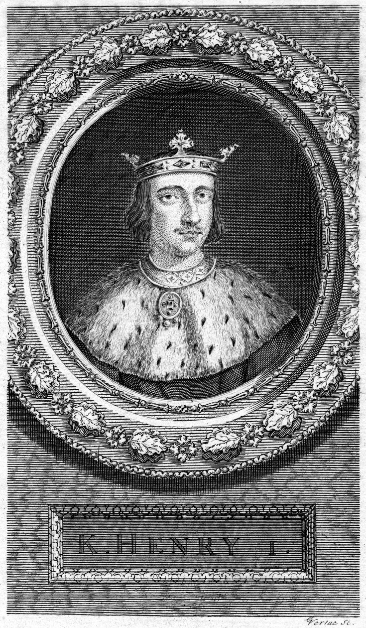 Heinrich I., König von England von George Vertue