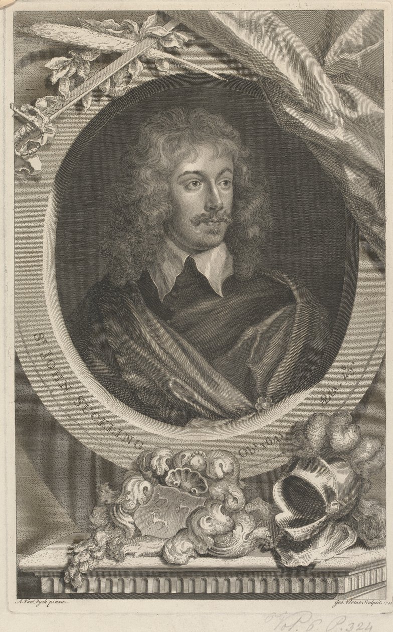 Sir John Suckling von George Vertue