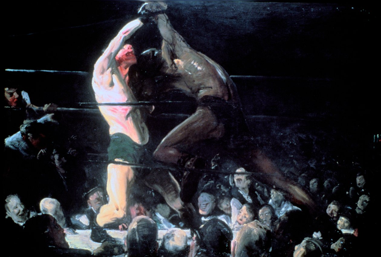 Beide Mitglieder dieses Clubs von George Wesley Bellows