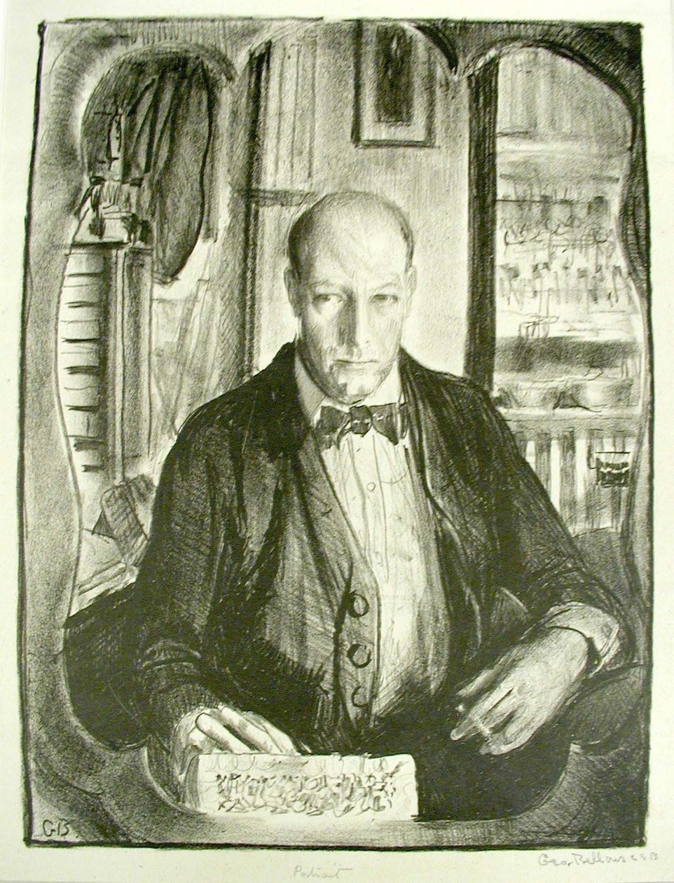 Selbstporträt von George Wesley Bellows