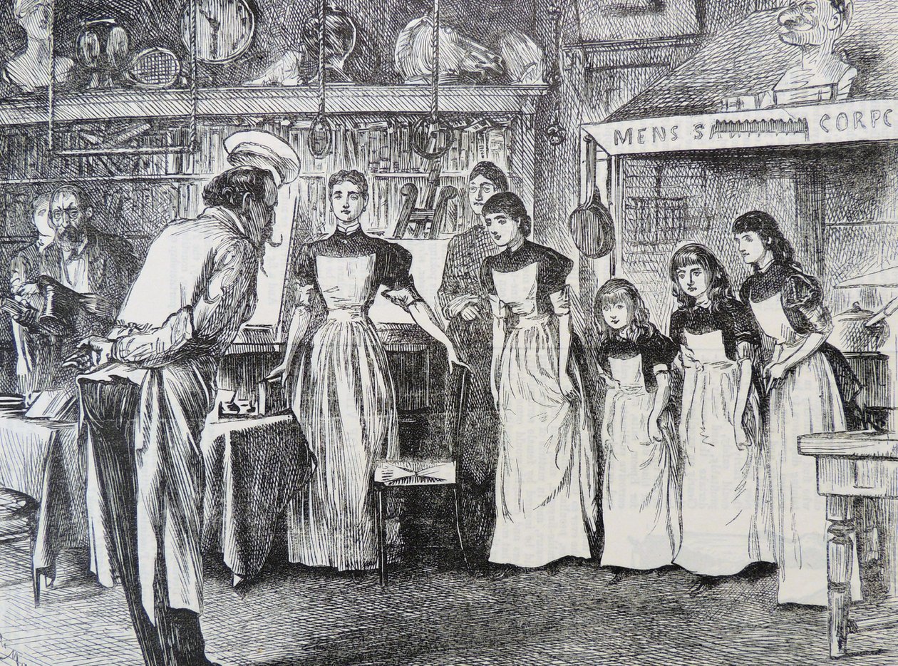 Das Klassenzimmer, wie es sein sollte von George du Maurier