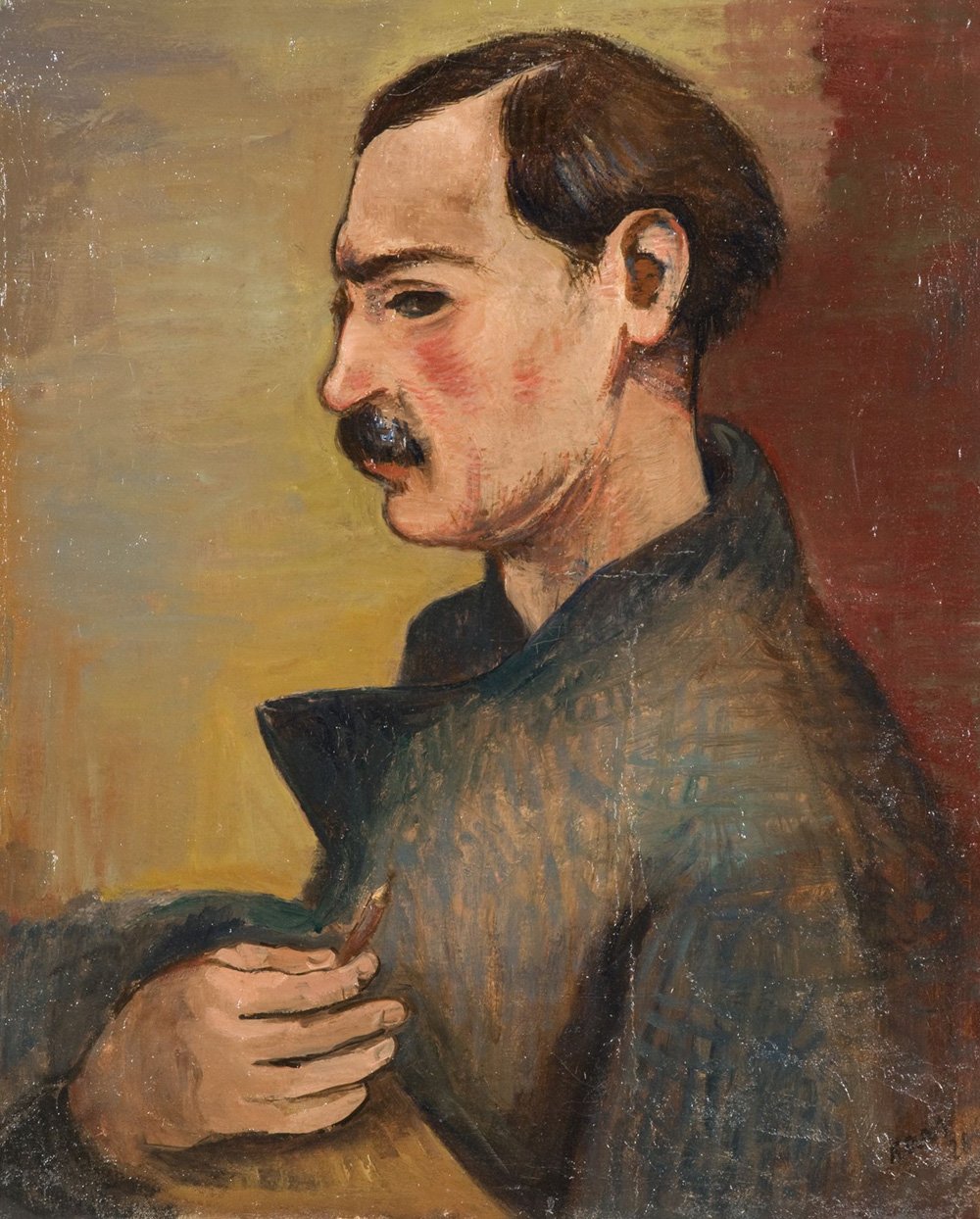 Porträt des Malers Utrillo von Georges Karpeles