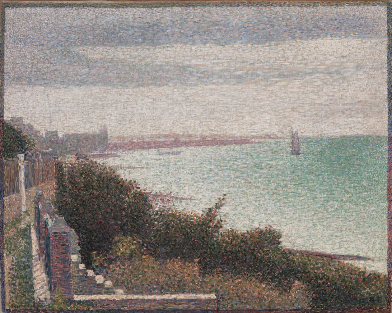 Grandcamp, ein Abend von Georges Seurat