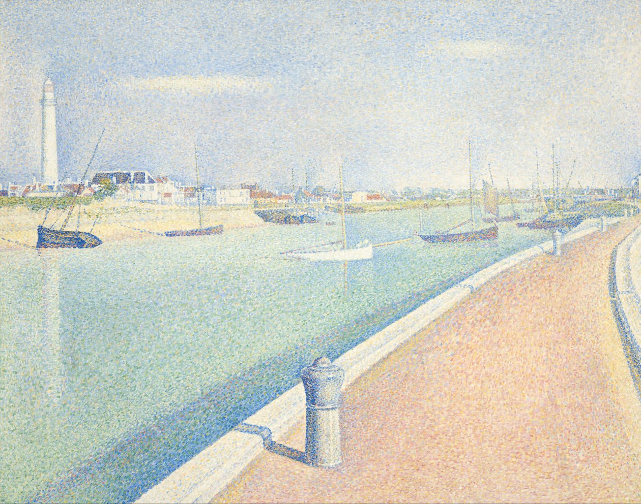 Der Kanal von Gravelines, Petit Fort Philippe von Georges Seurat