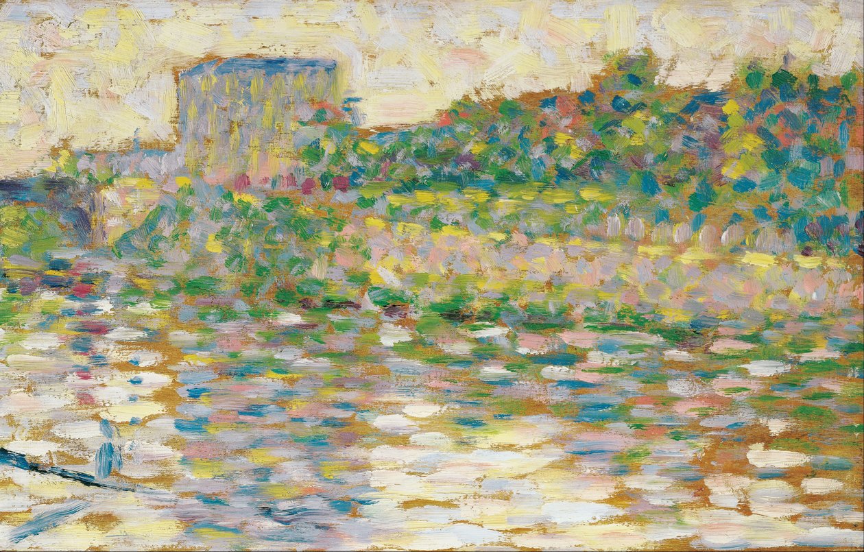 Die Seine bei Courbevoie von Georges Seurat