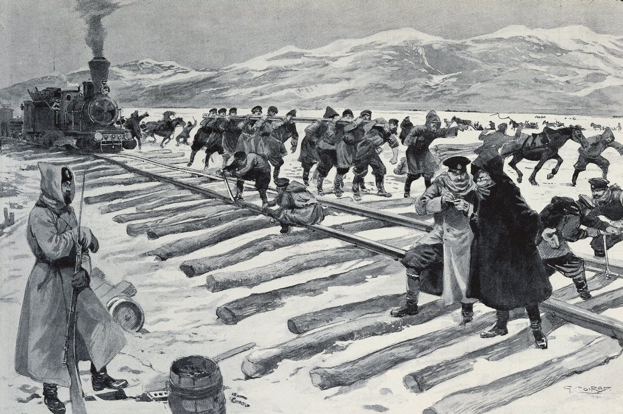 RUSSLAND. Die Überquerung des Baikalsees von Georges (after) Conrad