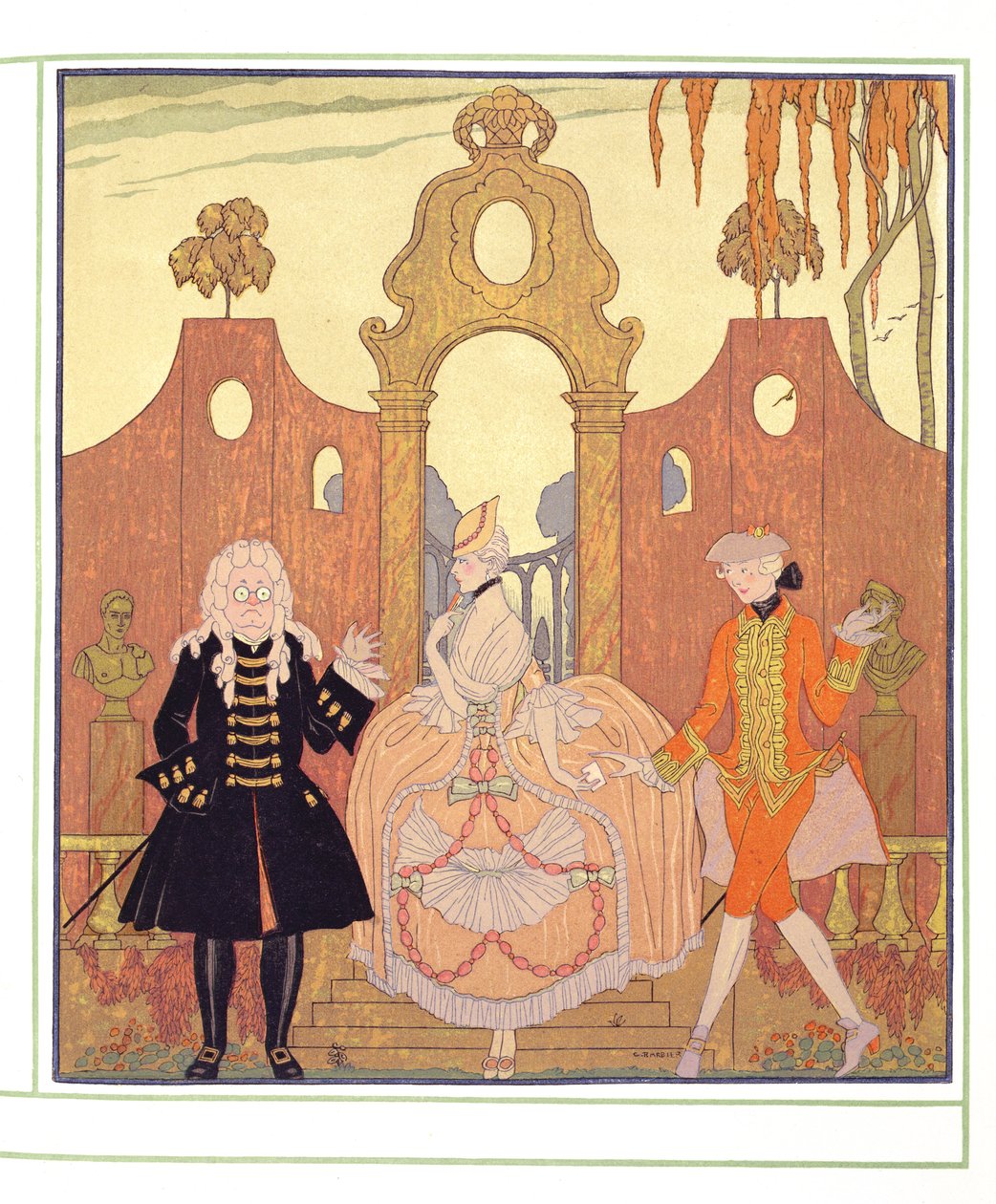 Billet Doux von Georges Barbier