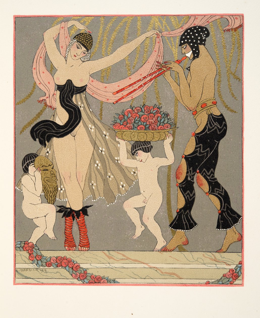 La Danse des Fleurs, Illustration aus 