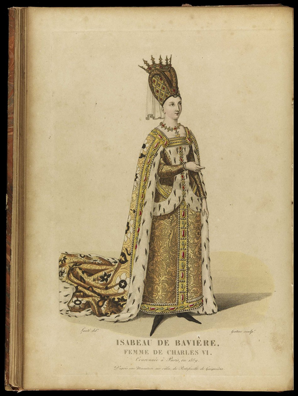 Isabeau de Bavière, Königin von Frankreich von Georges Jacques Gatine