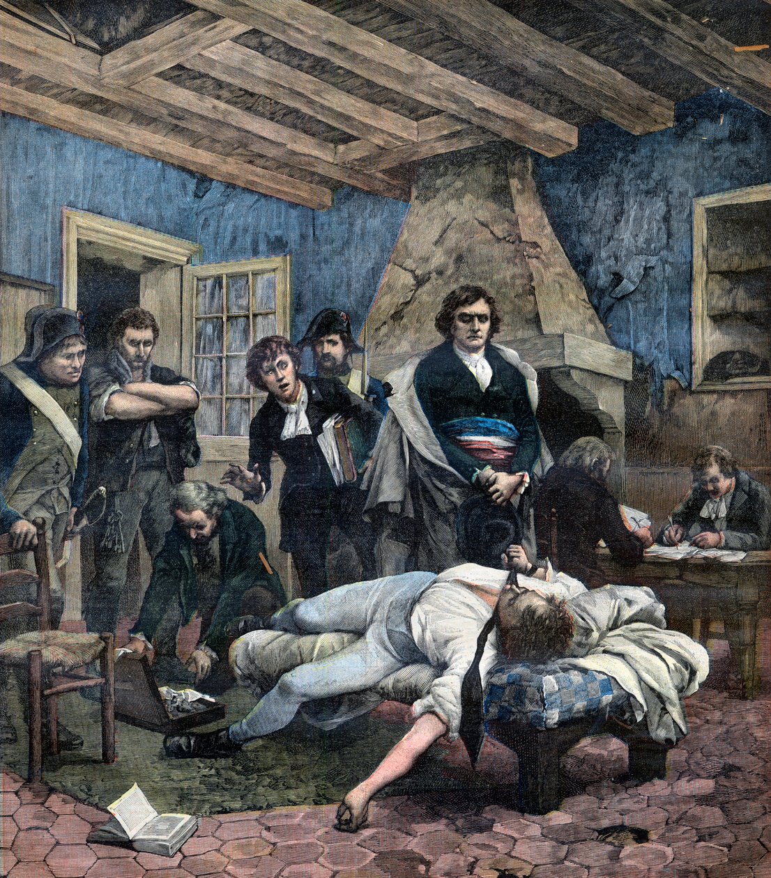 Der Tod von Charles Pichegru von Georges Moreau de Tours