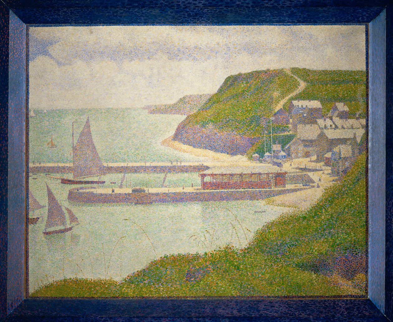 Port-en-Bessin, Vorhafen, Hochwasser von Georges Pierre Seurat