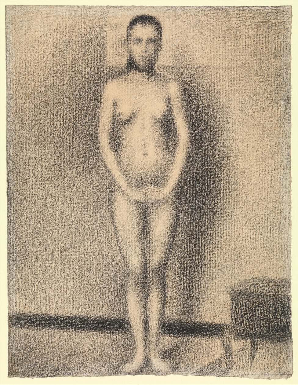 Studie für "Poseuses" von Georges Seurat