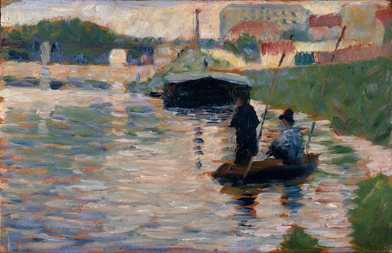 Blick auf die Seine, 1882-83 von Georges Seurat