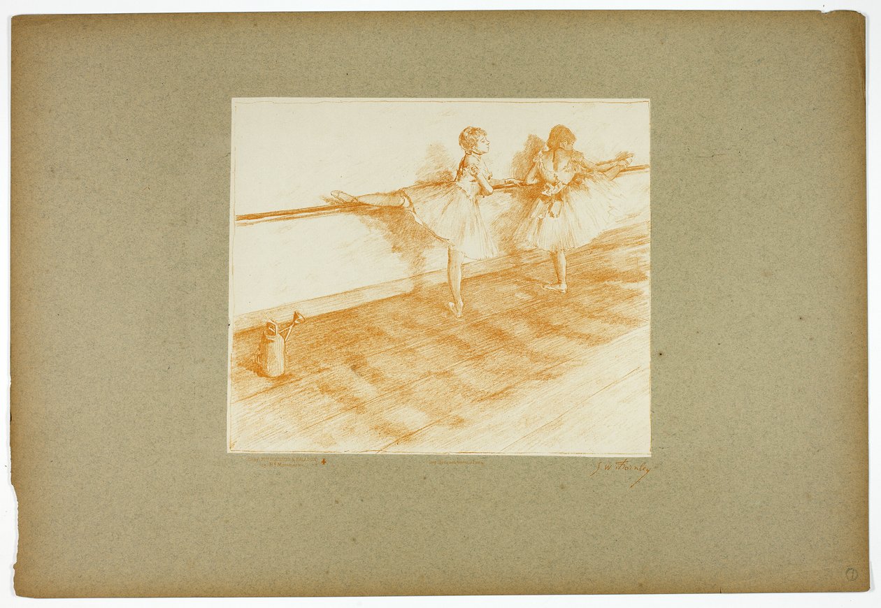 Tänzer an der Bar von Georges William Thornley