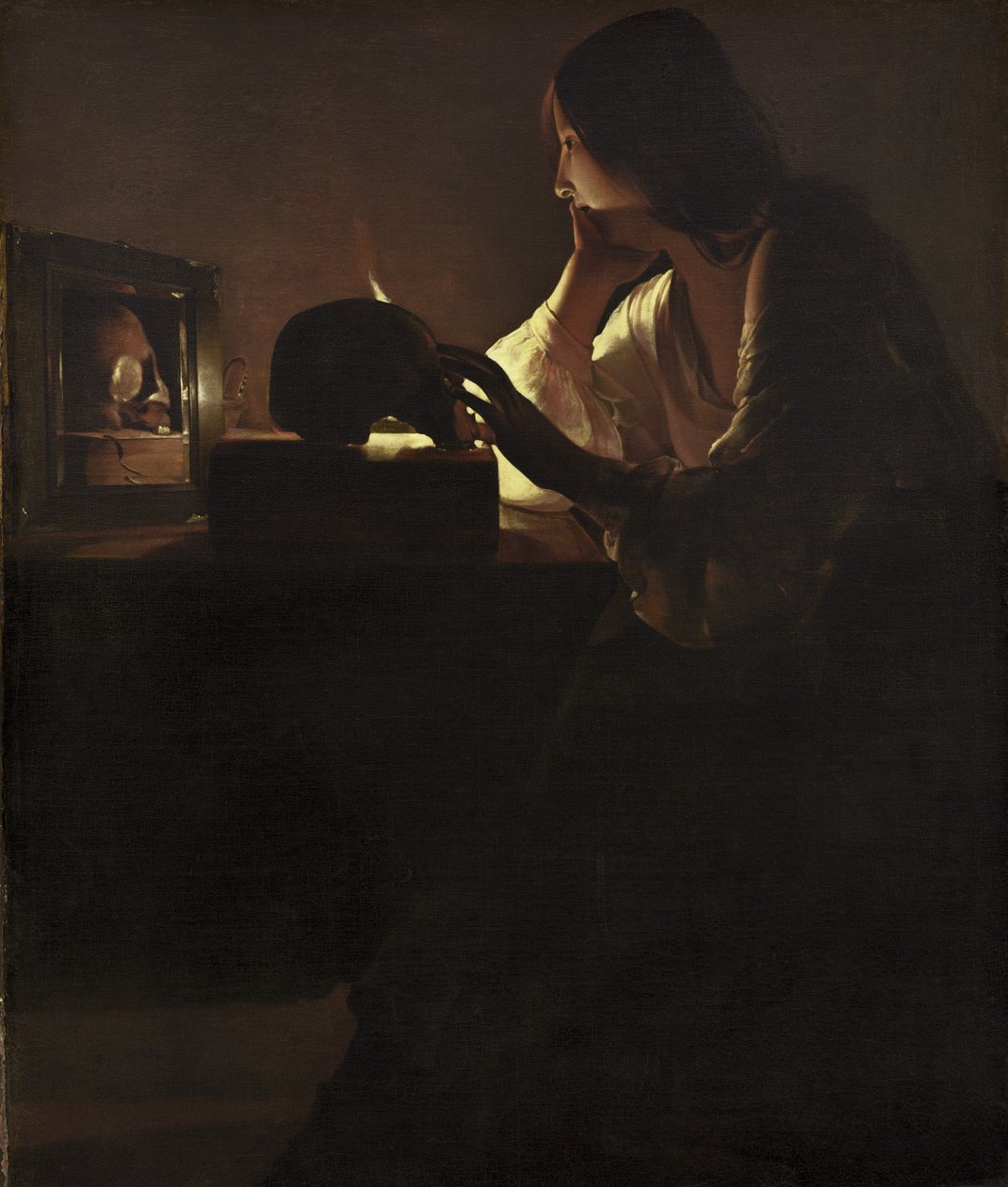 Die reuige Magdalena, 1635-40 von Georges de La Tour