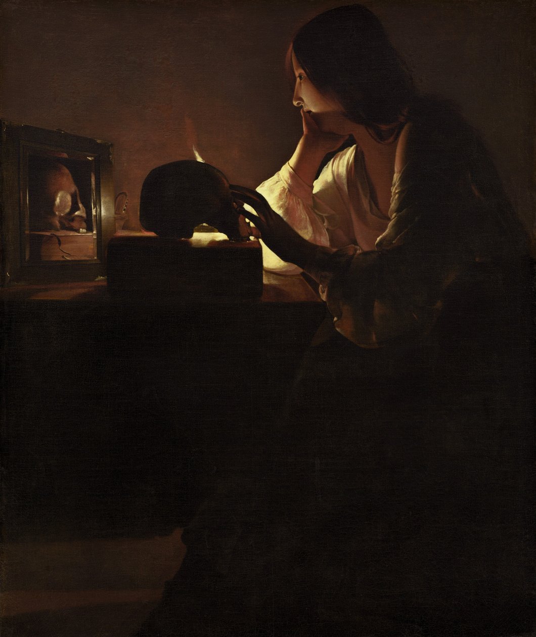 Die reuige Magdalena von Georges de La Tour