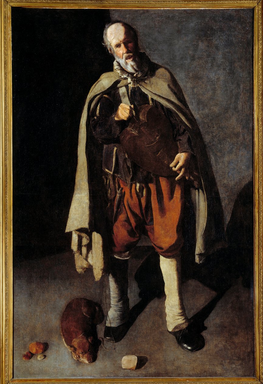 Der alte Hund von Georges de La Tour