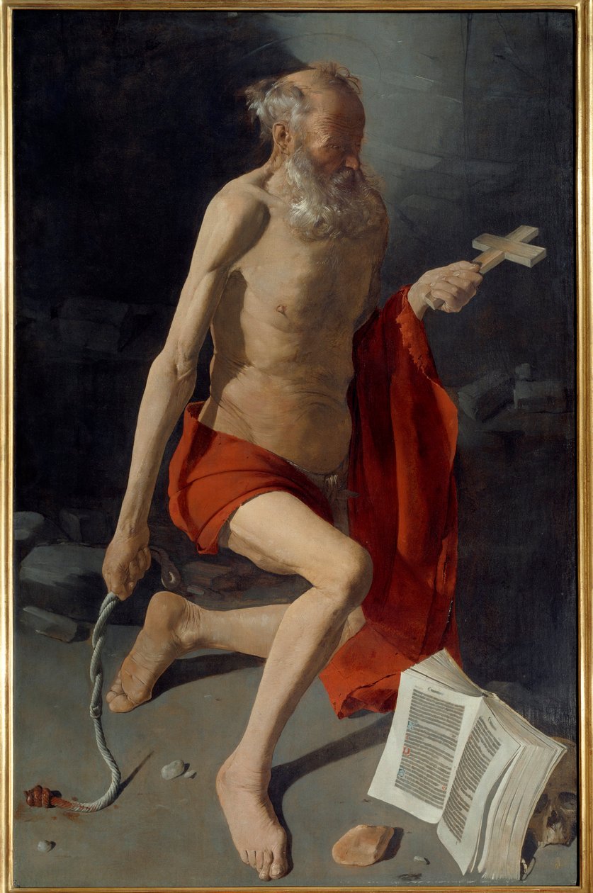 Heiliger Hieronymus von Georges de La Tour