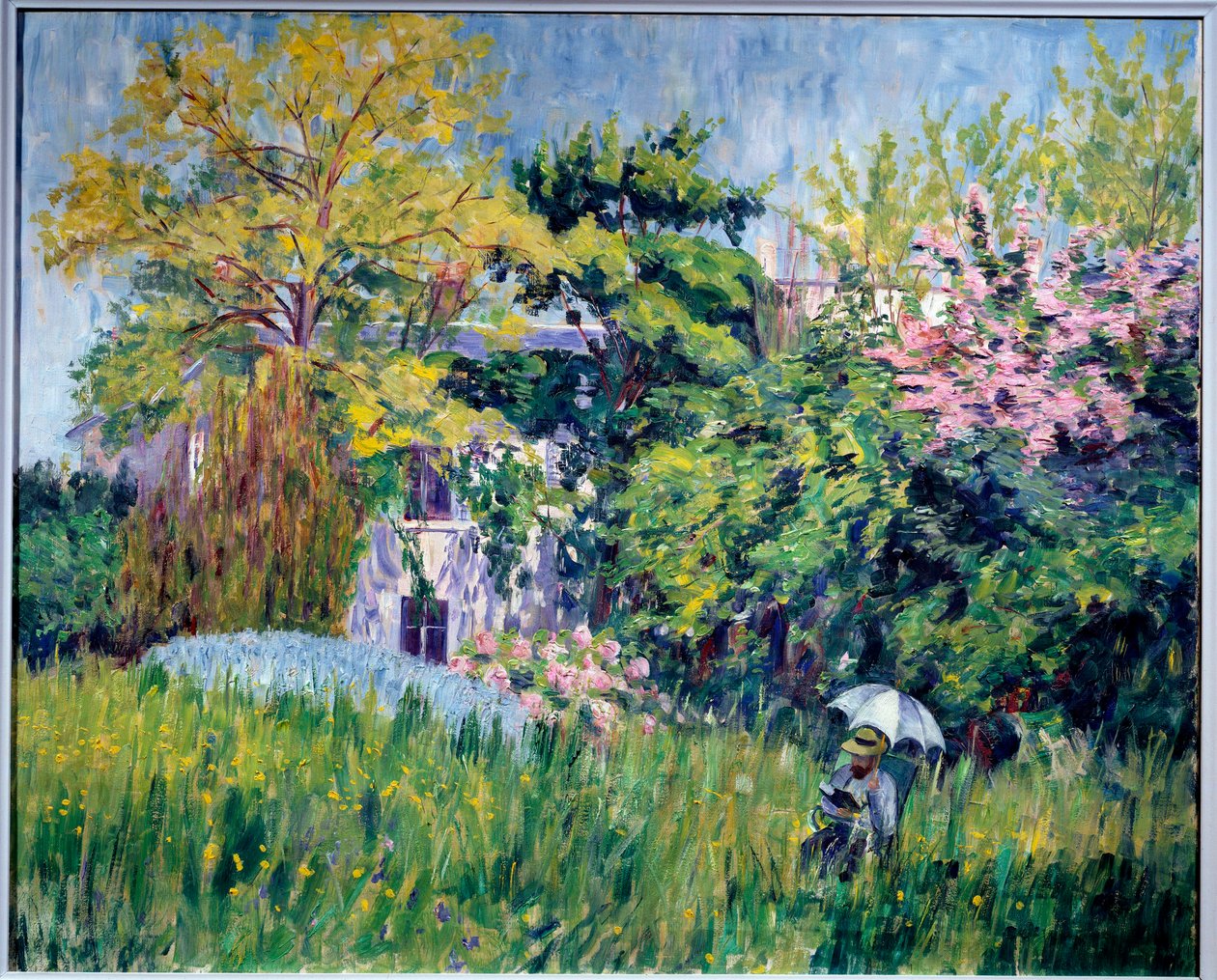 Der Garten von Bonnieres (Detail) von Georgette Agutte