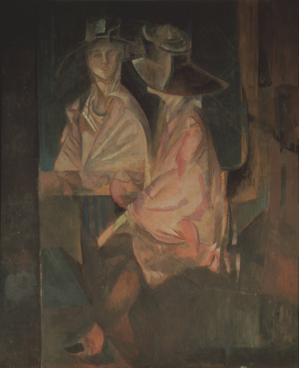 Porträt der Schauspielerin Alisa Koonen 1889-1974 von Georgy Bogdanovich Yakulov