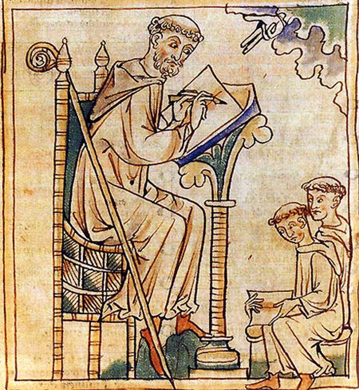 Bernhard von Clairvaux von Georgia Levan Ramishvili from Tbilisi
