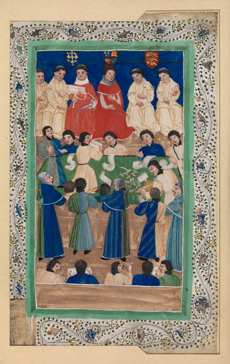 Court of Chancery, um 1460 von Georgia Levan Ramishvili from Tbilisi