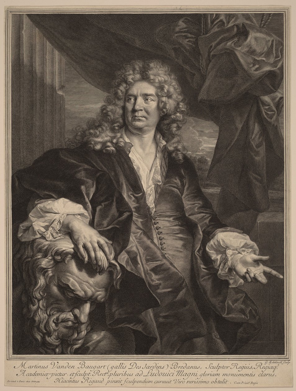 Martin Desjardins von Gérard Edelinck
