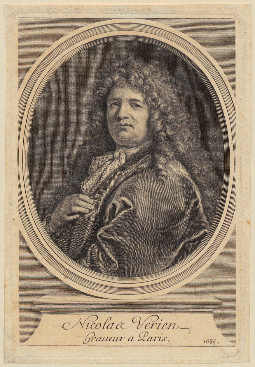Porträt von Nicolas Verien von Gérard Edelinck