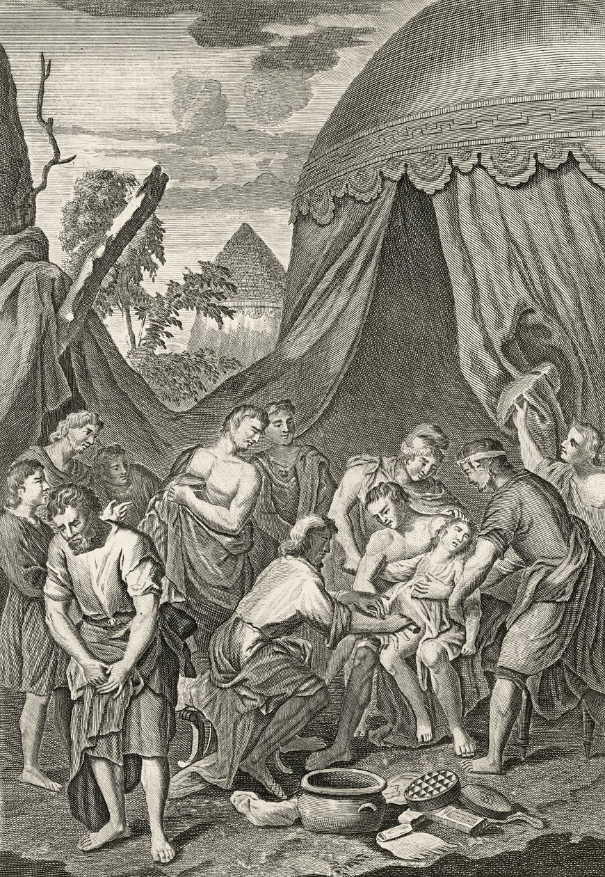 Die Beschneidung Christi, 1762 von Gerard Hoet