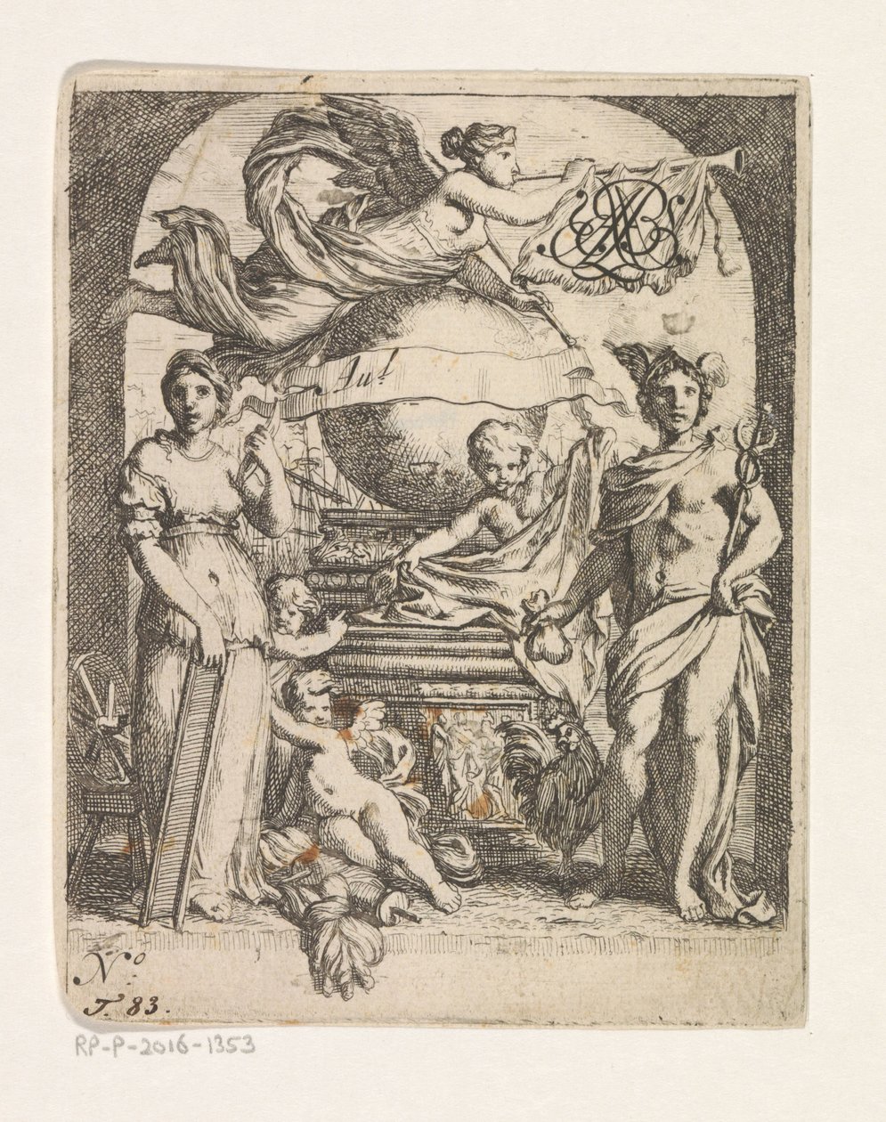 Merkur und die Webkunst von Gerard de Lairesse