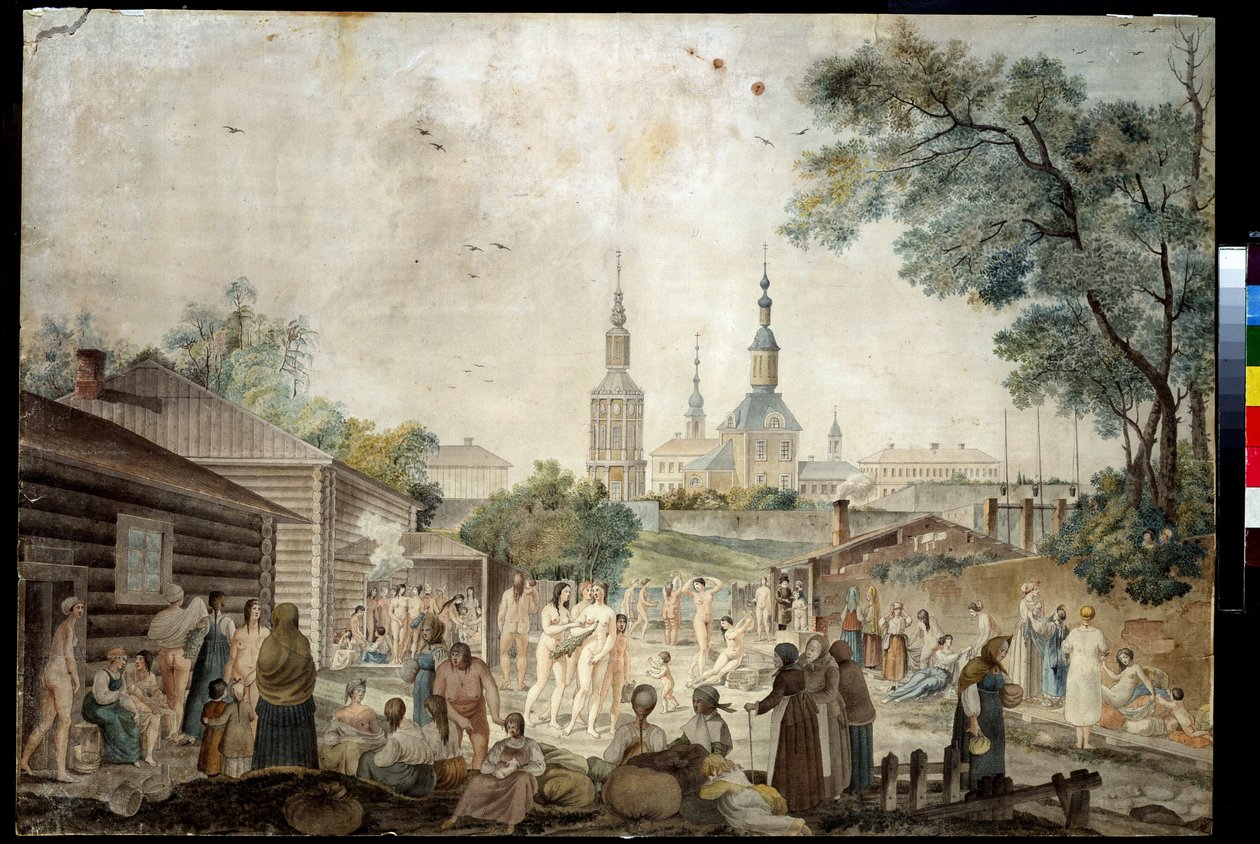 Ein Heilbad in Moskau von Gerard de la Barthe