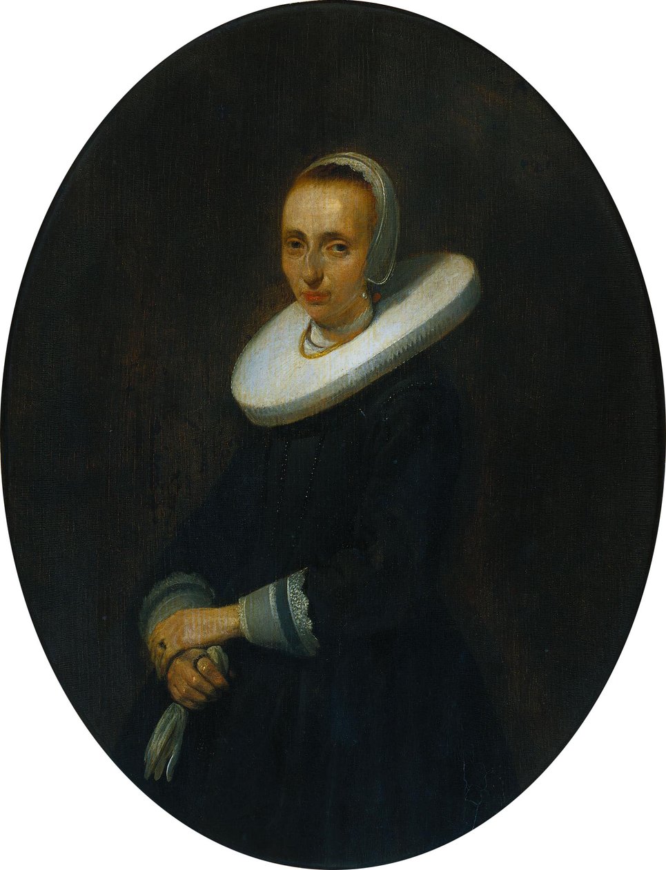 Johanna Bardoel (gestorben nach 1667). Ehefrau von Gerard van der Schalcke von Gerard ter Borch