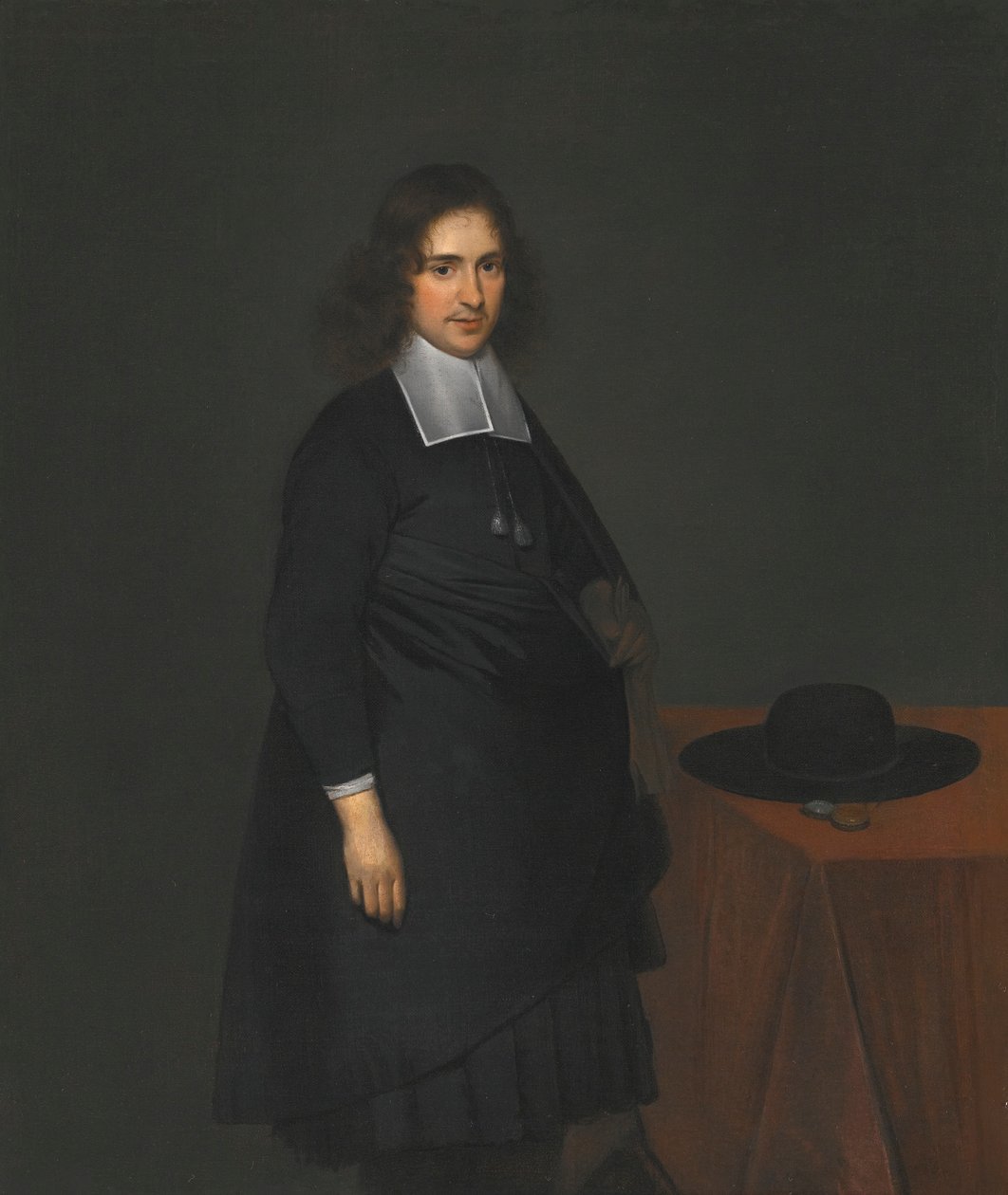 Porträt eines jungen Mannes von Gerard ter Borch