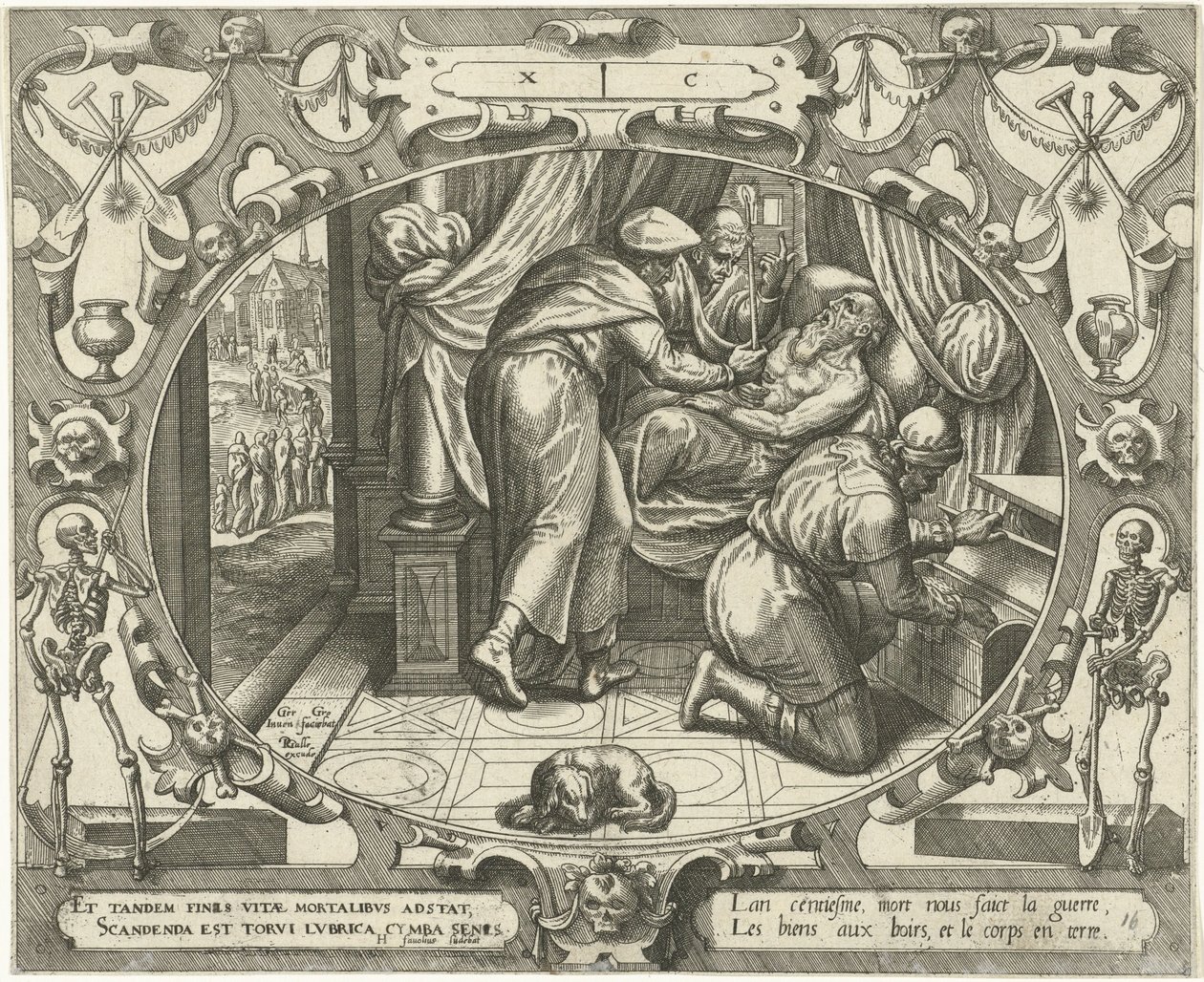 Der Mensch im Alter von hundert Jahren von Gerard van Groeningen