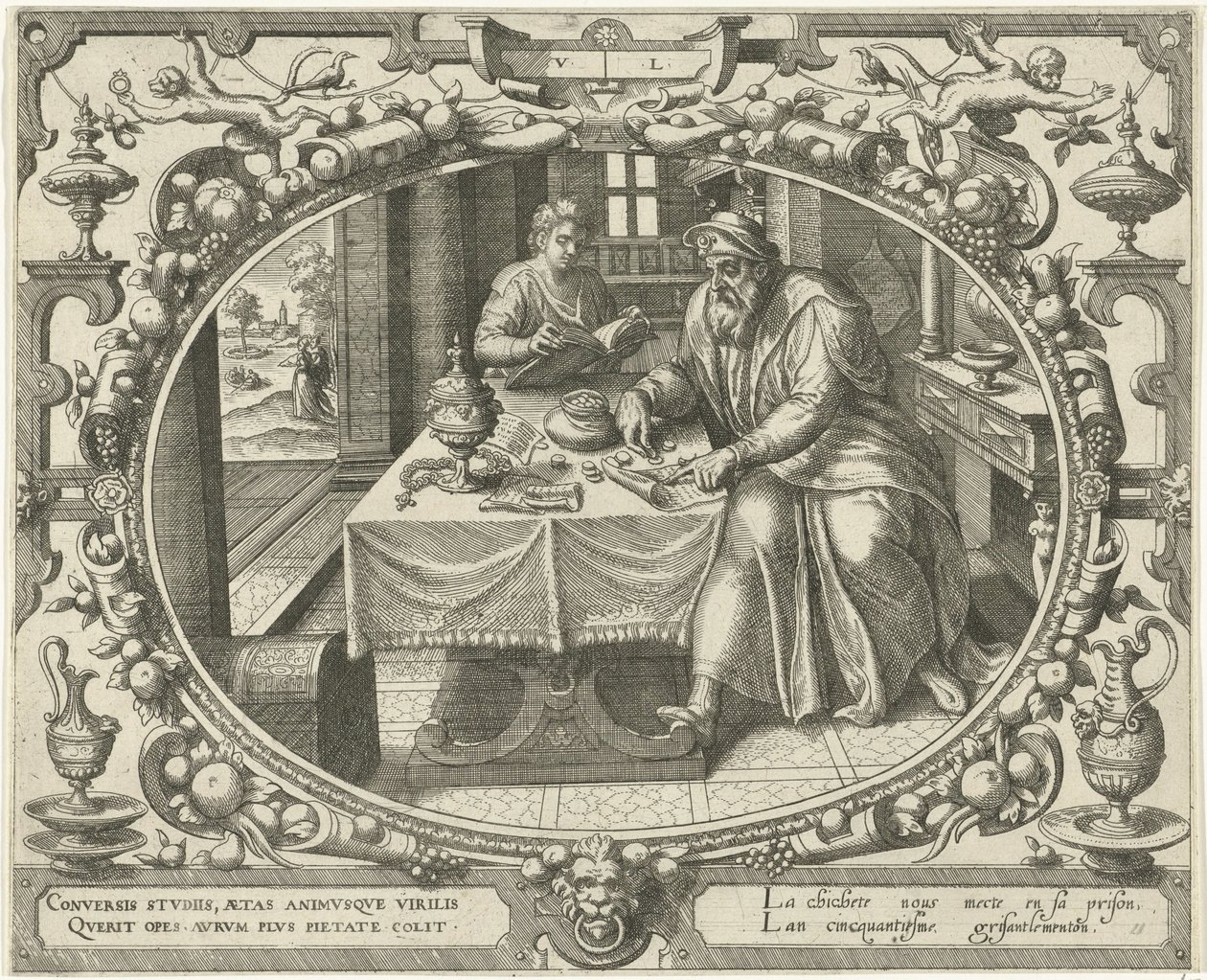Der Mensch im Alter von fünfzig Jahren von Gerard van Groeningen