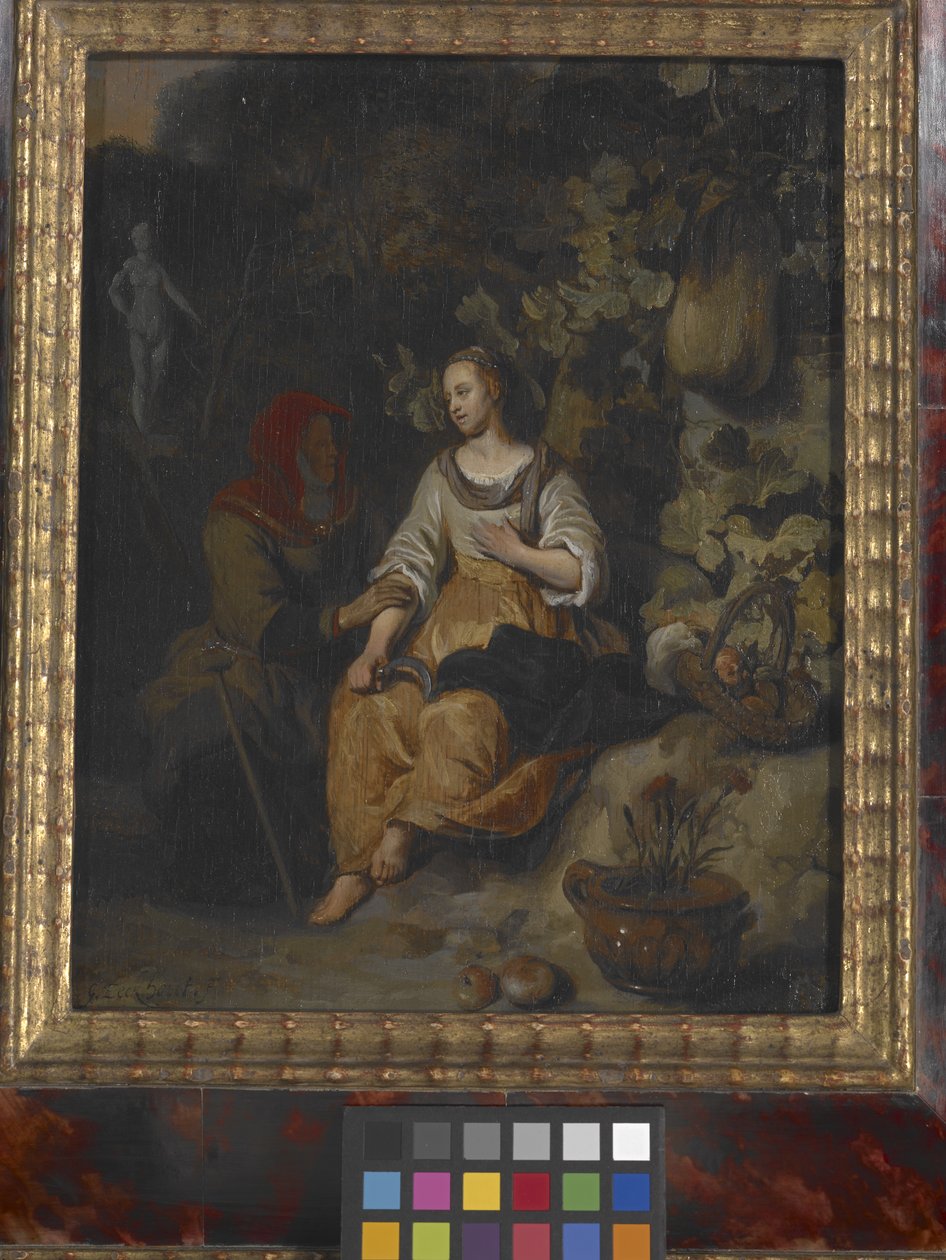 Vertumnus und Pomona von Gerbrandt van den Eeckhout